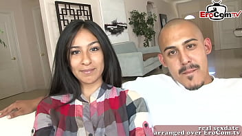 Pasangan Arab Amatir Mencoba Porno Pertama Kali Dengan Remaja Langsing