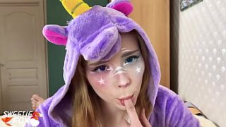 Judul: Unicorn Dengan Pantat Besar Ngentot Dan Blowjob Keras – Pov Cosplay