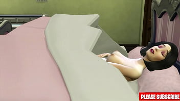 Anak Tiri Jepang Yang Nakal Menggoda Ibu Tiri Di Ranjang Setelah Pipinya Sakit, Berakhir Dengan Hubungan Terlarang Yang Panas