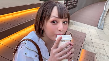 Gadis Kafe Kansai (22) Dengan Rambut Pendek Yang Nakal, Bolos Kerja Demi Bercinta Di Hotel, Aduhai Goyangannya Saat Naik Di Atasku